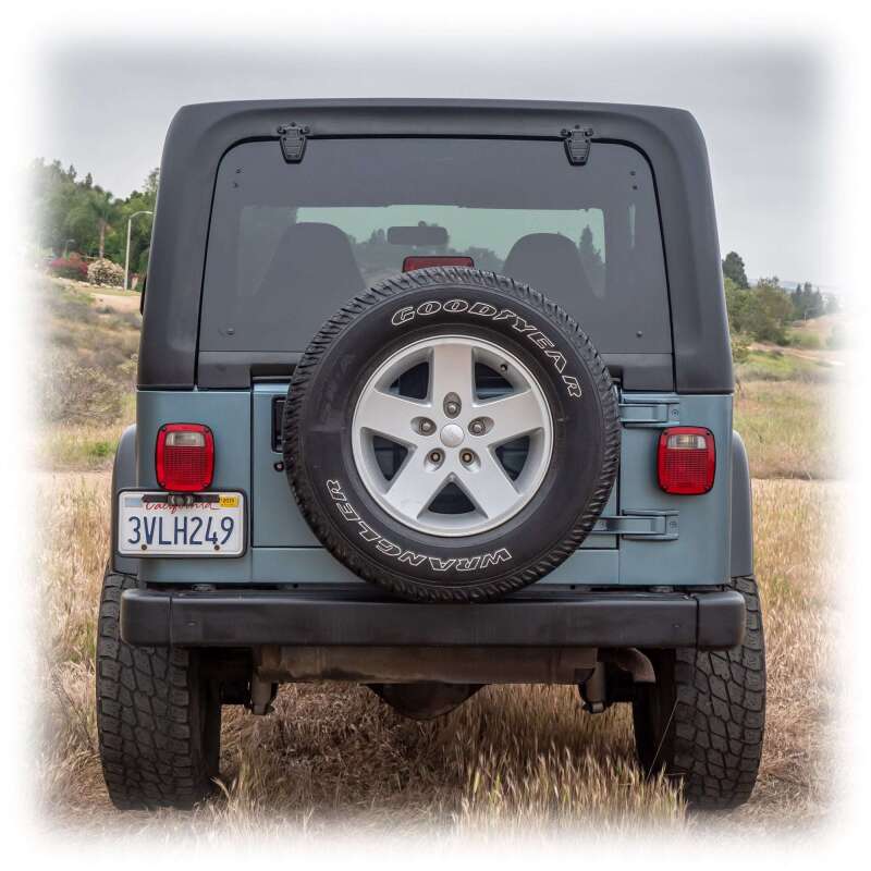 Jeep TJ Hardtop - TURN Offroad - Squareback, 1-Piece - White - `97-`06
